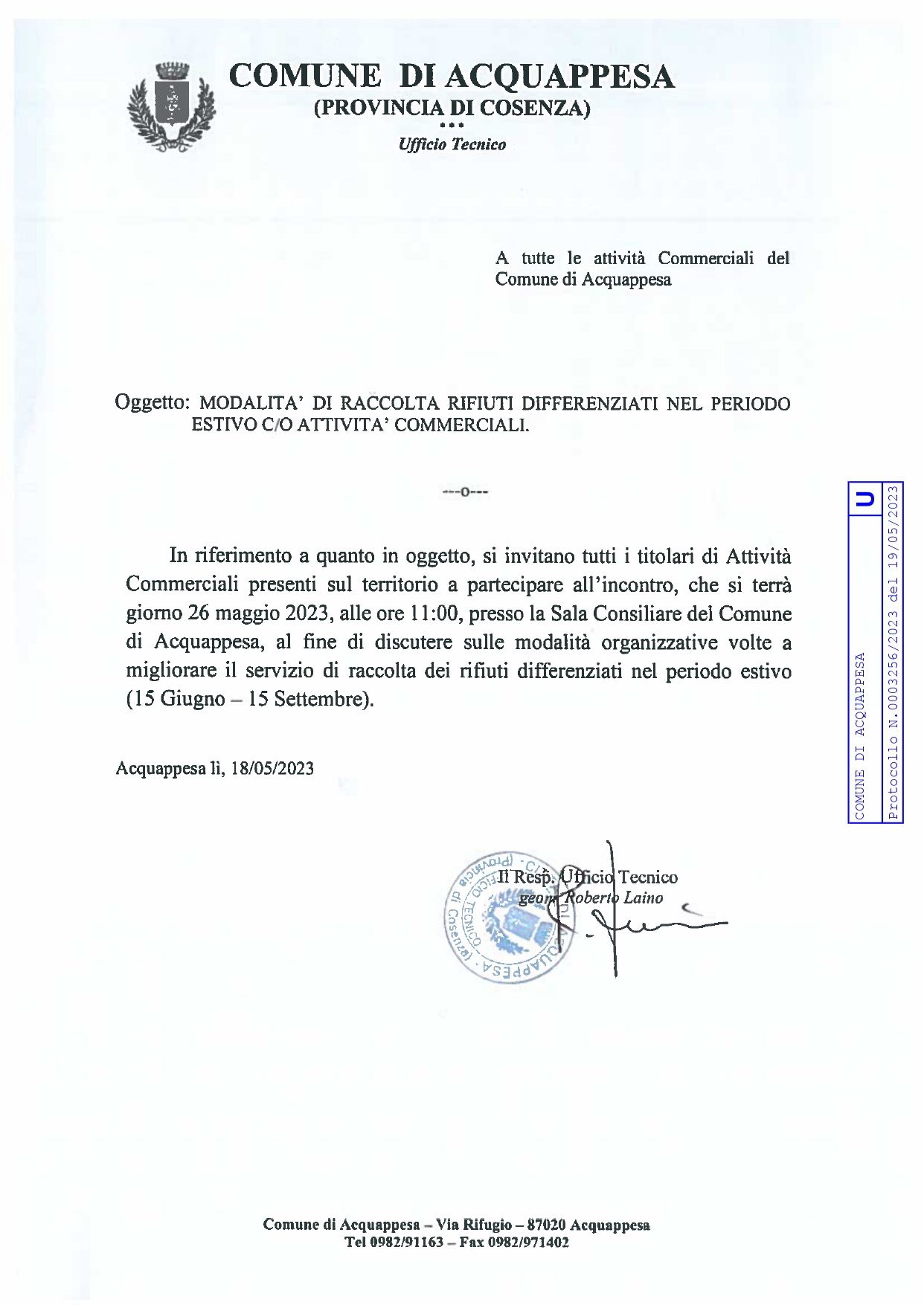 AVVISO